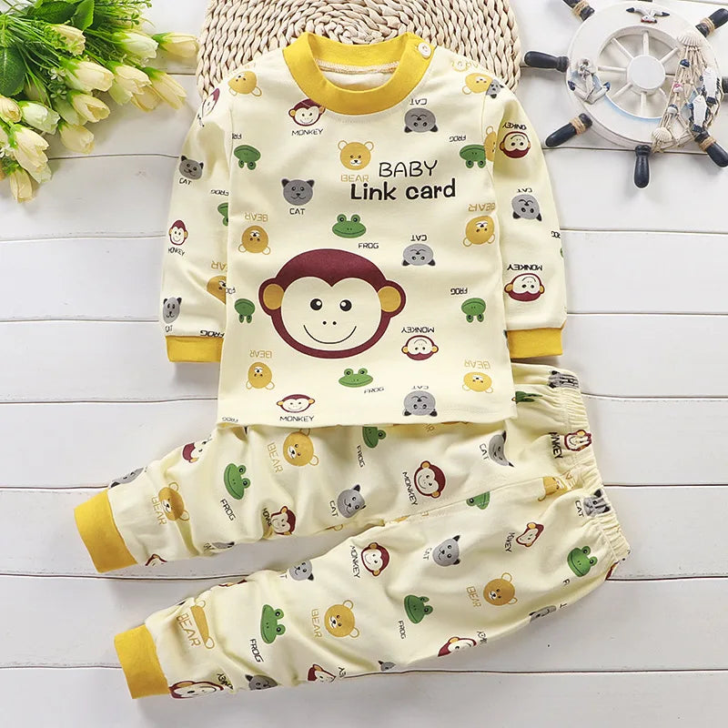 Two Piece Cotton Pajamas
