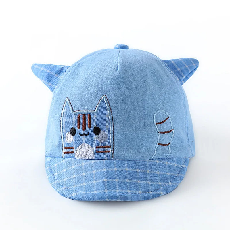 Summer cap with fun animals