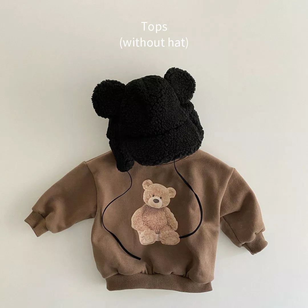 Sweatshirt with Teddy Bear