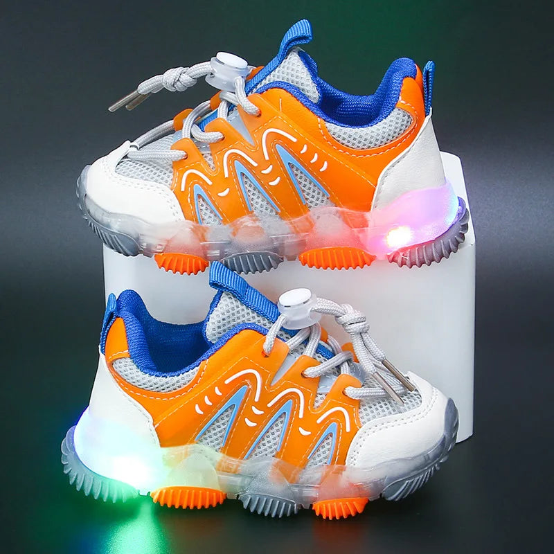 Breathable Running Shoes with LED