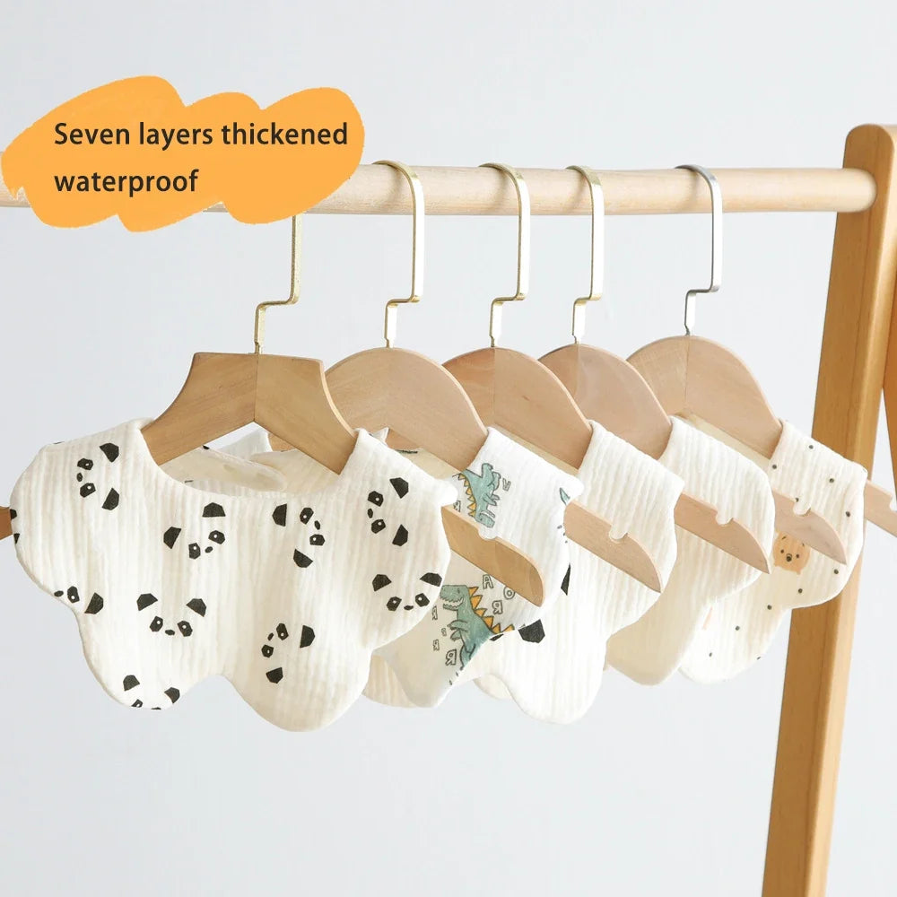Mehrlagiger wasserdichter Baby-Lätzchen