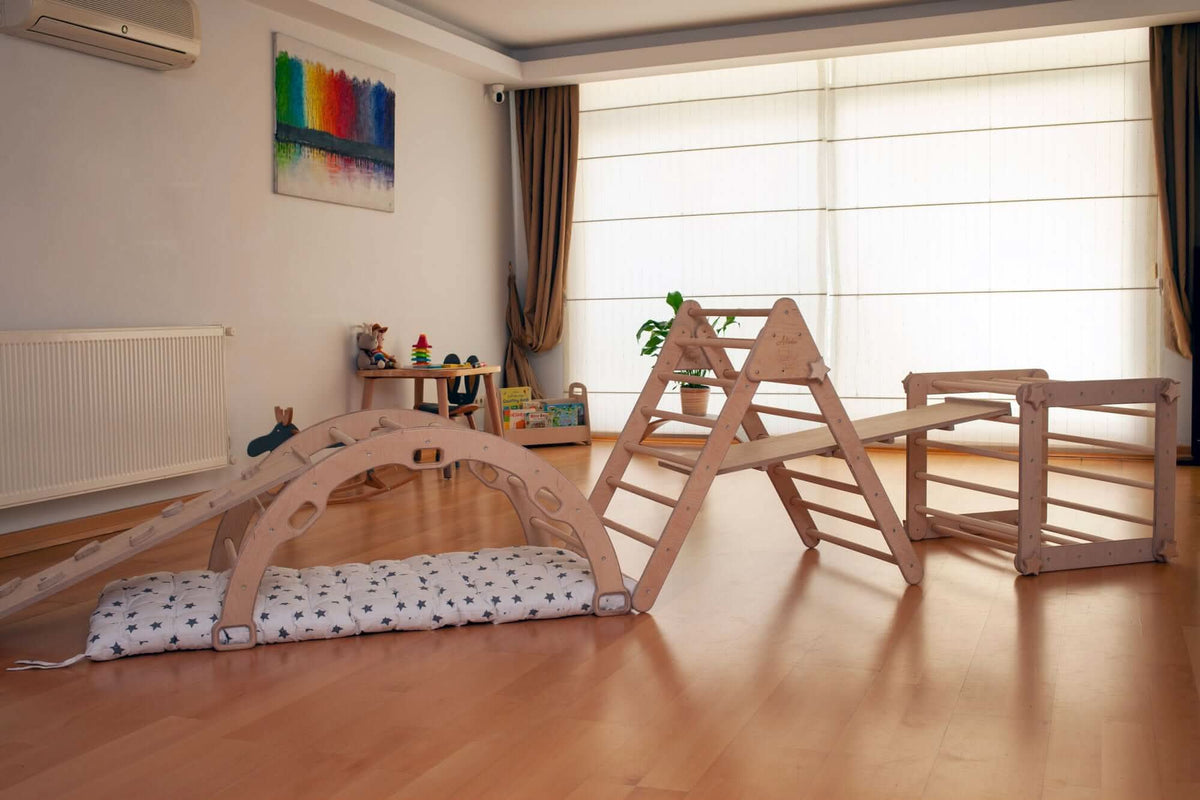 Set arrampicata Montessori 6 pezzi | Parco giochi al coperto